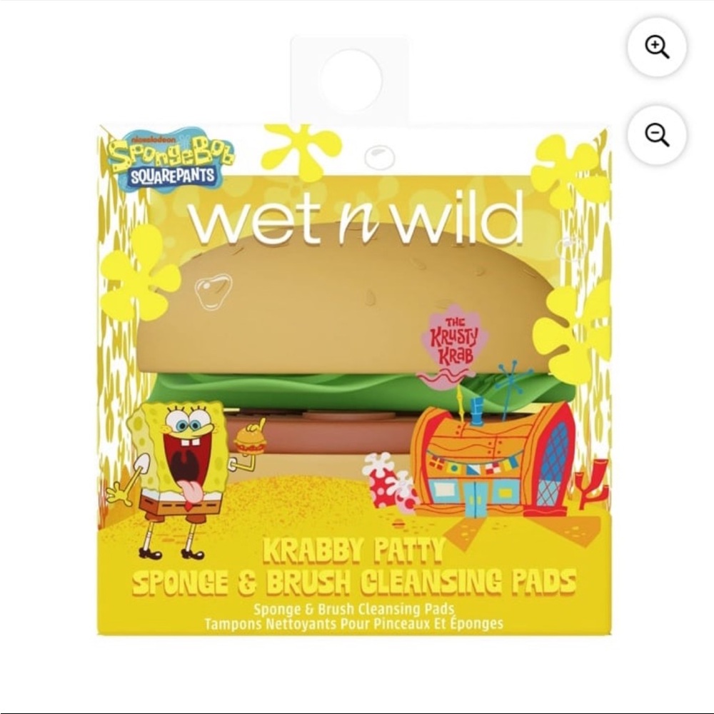 Wet n Wild Krabby Patty Sponge & Brush Cleansing Pads